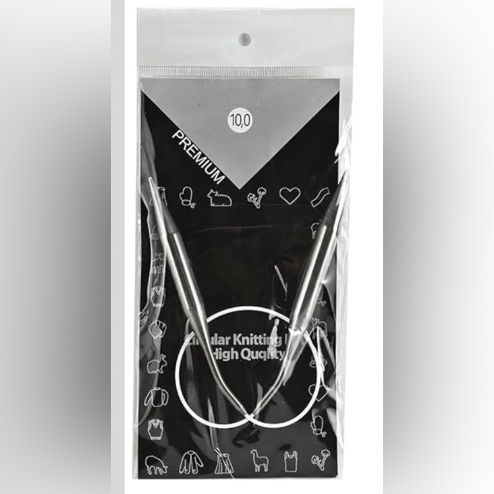 Premium Silver Knitting Needle